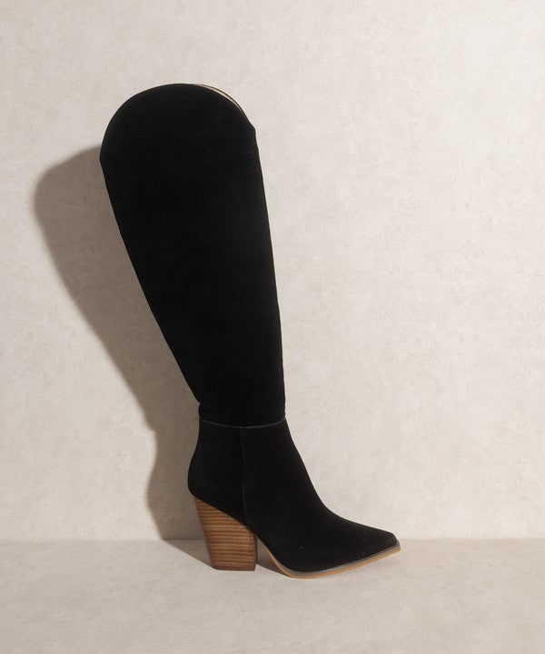 OASIS SOCIETY Clara - Knee-High Western Boots