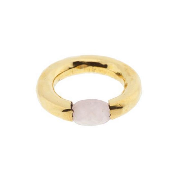 Rose Quartz Ring