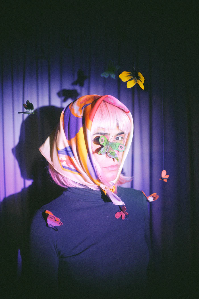 Printed Scarf "Dreams"